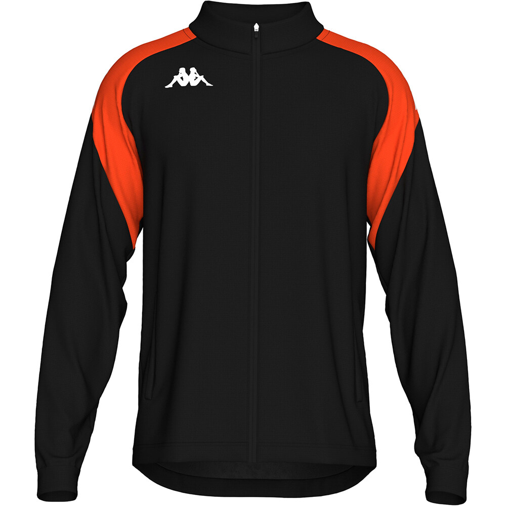 Lenno sudadera entrenamiento fútbol Negro (L)