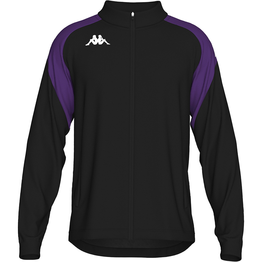 Lenno sudadera entrenamiento fútbol Negro (M)