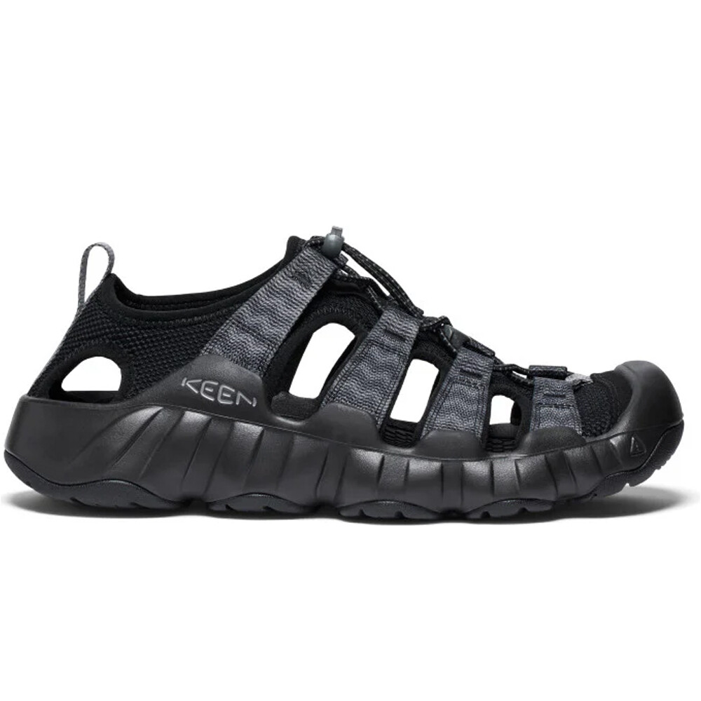 Hyperport h2 sandalias trekking hombre Negro (42,5)
