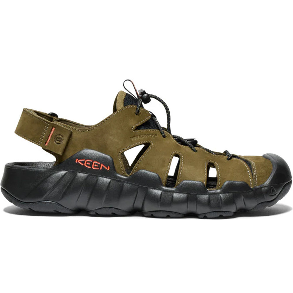 Hyperport fishe sandalias trekking hombre Verde (40,5)