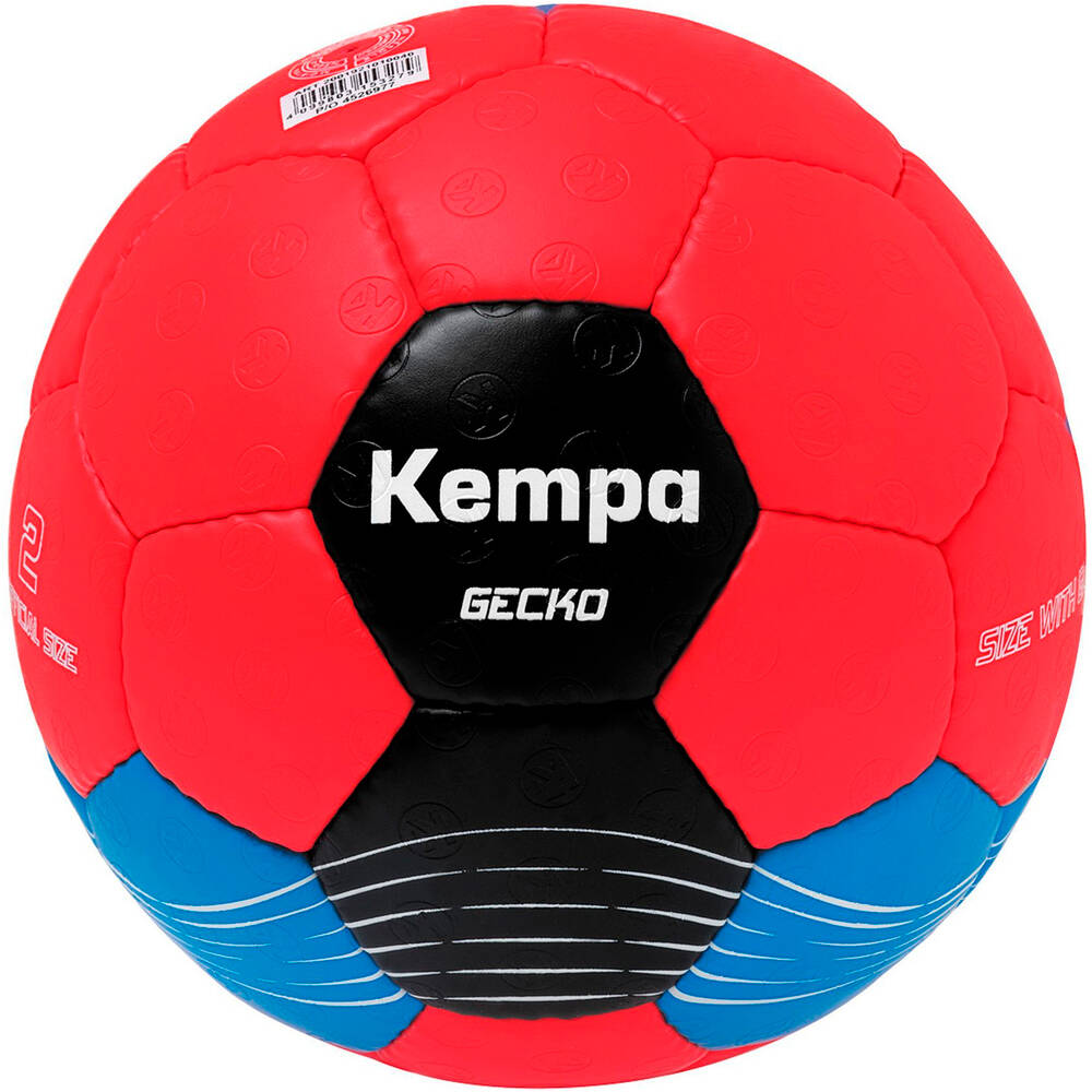 Kempa gecko balon fútbol Rojo (S)