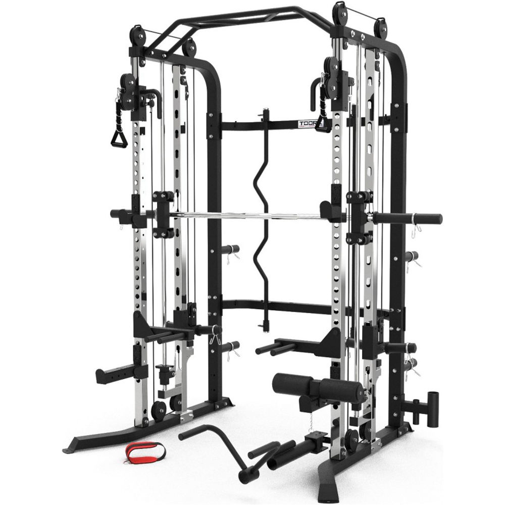 Toorx multipower todo en uno doble polea smith machine rack multiestación musculación