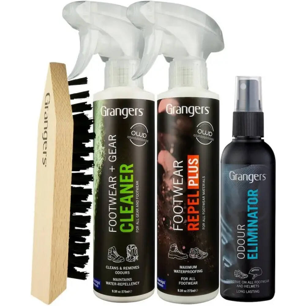 Footwear care kit artículos limpieza montaña (UNICA)
