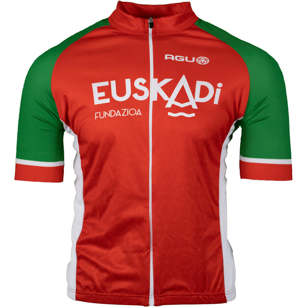 Agu Fundacion euskadi premium aero 2025 maillot manga corta hombre