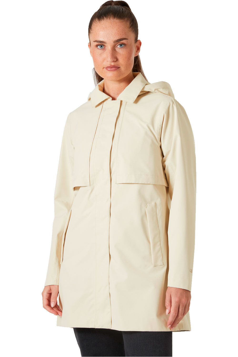 Lilja chaqueta impermeable mujer Beige (M)
