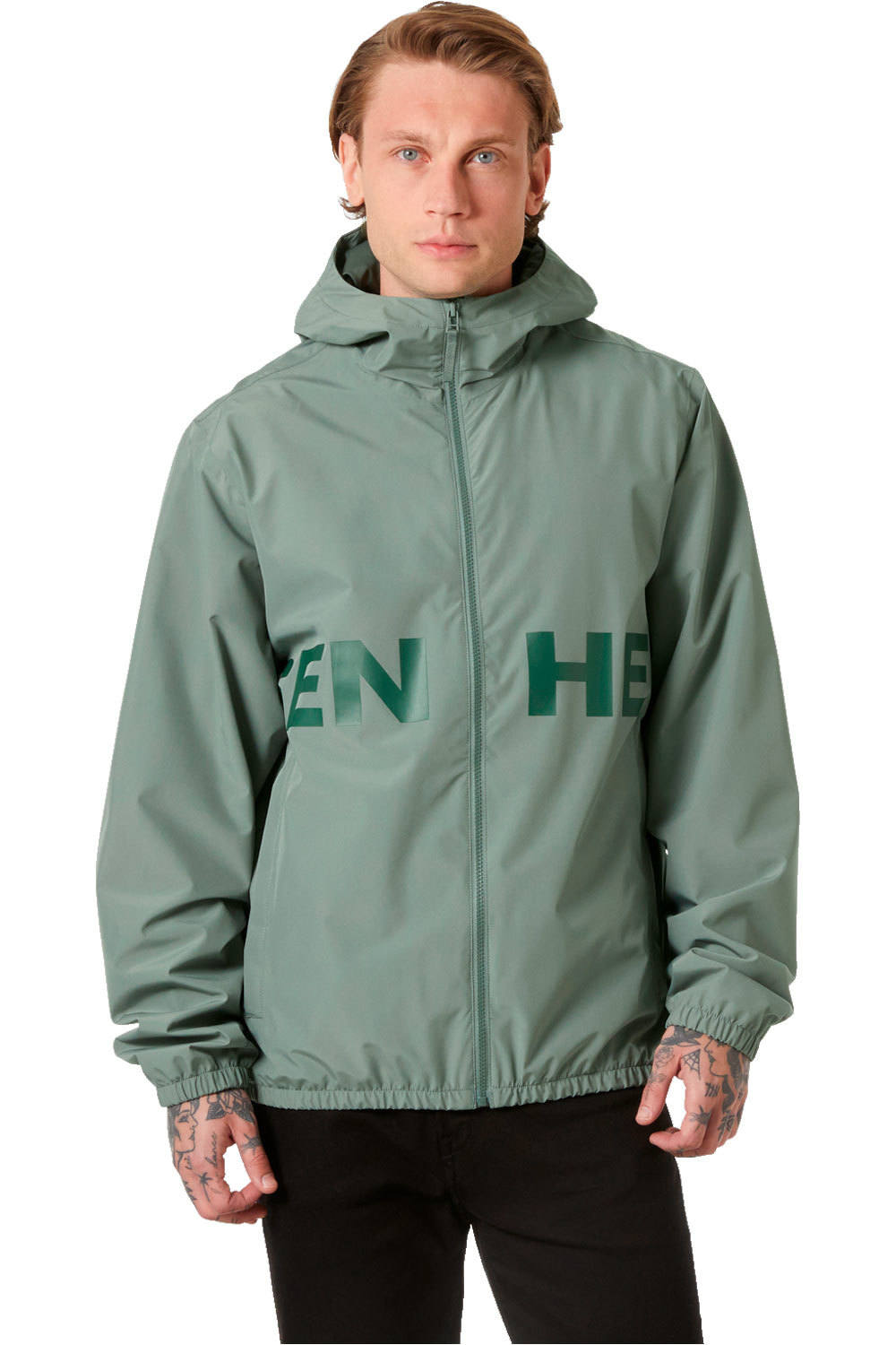 Helly Hansen core graphic rain chaqueta impermeable hombre