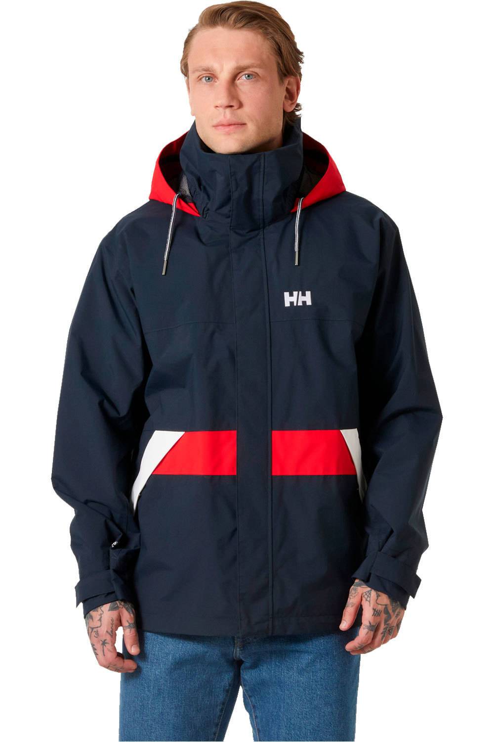 Koster all-weather chaqueta impermeable hombre Marino