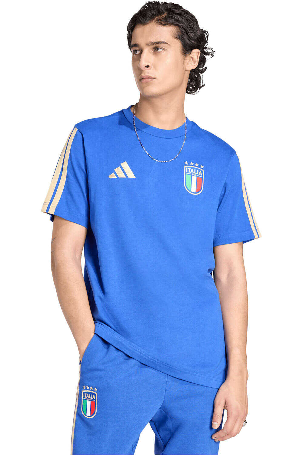 Italia mundial 2026 dna camiseta de fútbol oficiales Azul (M)