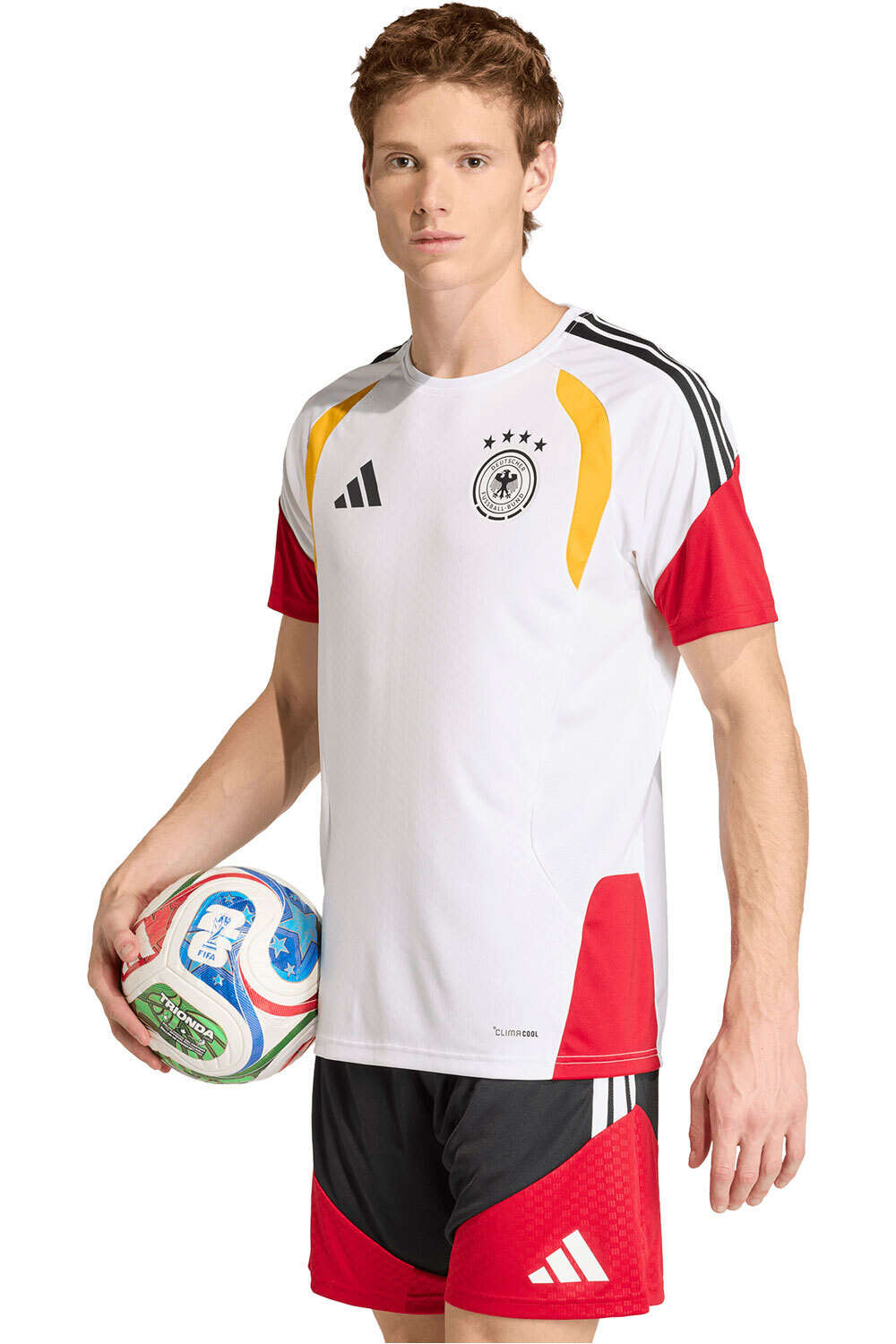 Alemania mundial 2026 entrenamiento camiseta de fútbol oficiales Blanco (XL)