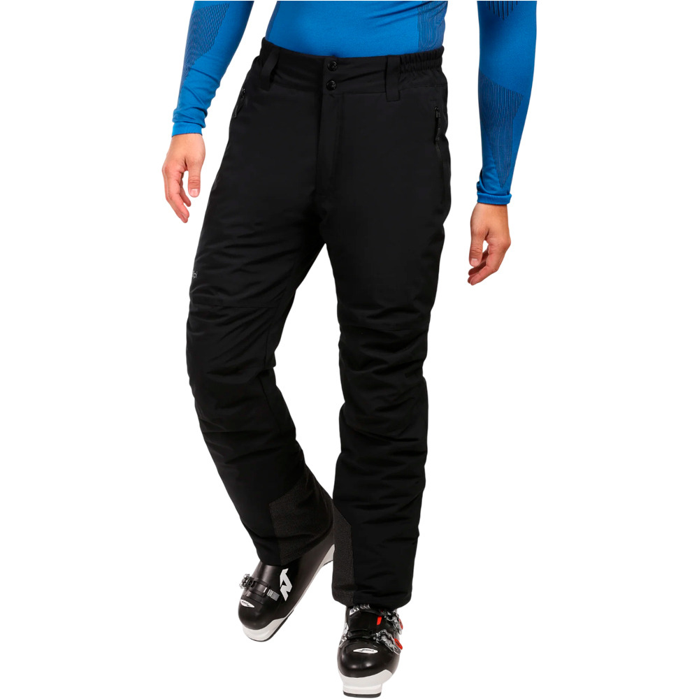 Gabone-m pantalones esquí hombre Negro (XL)