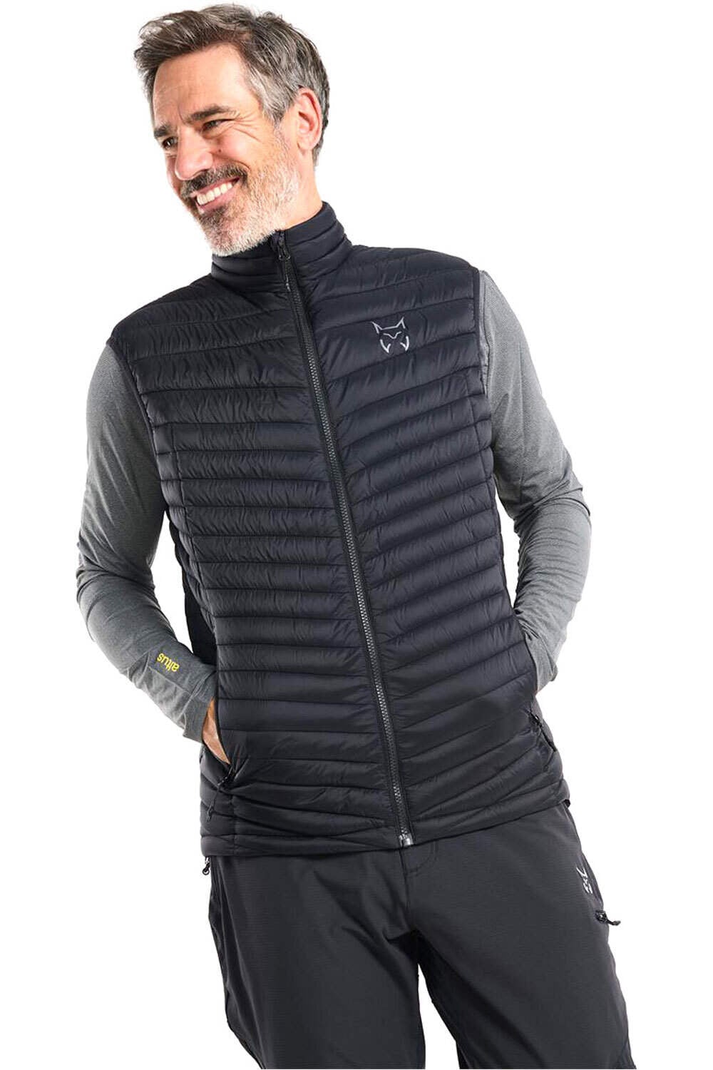 Sorrosal chaleco outdoor hombre Gris (L)