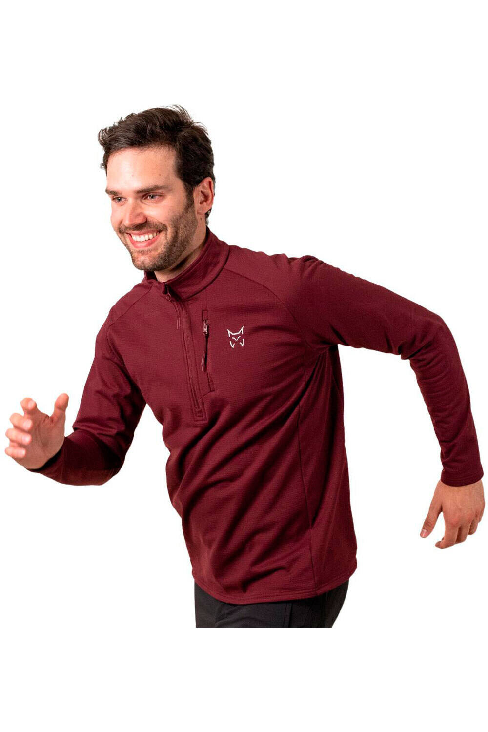 Malaren camiseta montaña manga corta hombre Granate (XL)