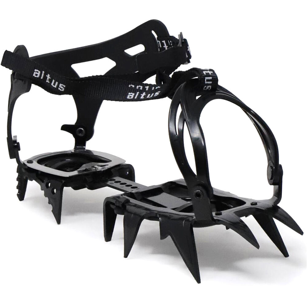 Porsets crampones Negro (UNICA)