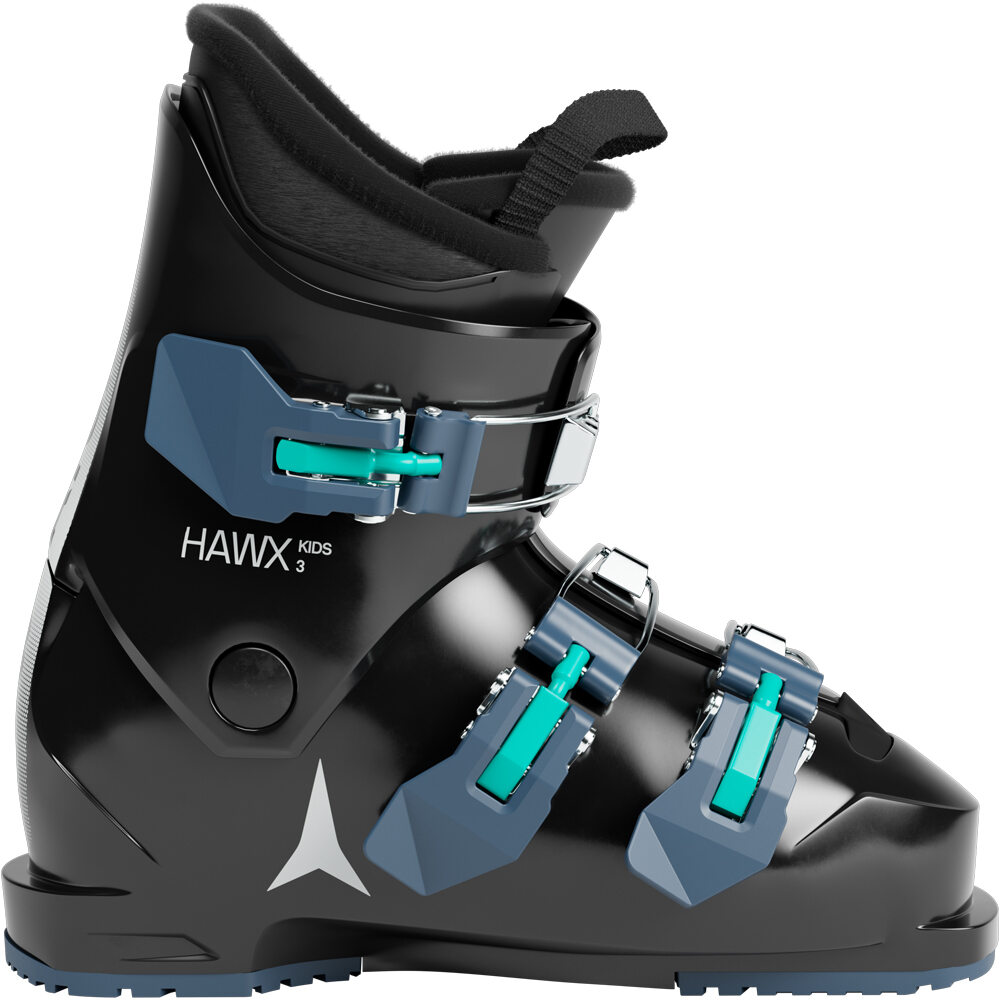 Atomic hawx kids 3 black/teal/ botas de esquí niño