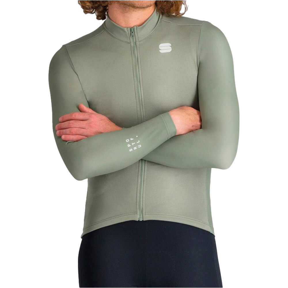 Srk thermal maillot manga larga hombre Verde (M)