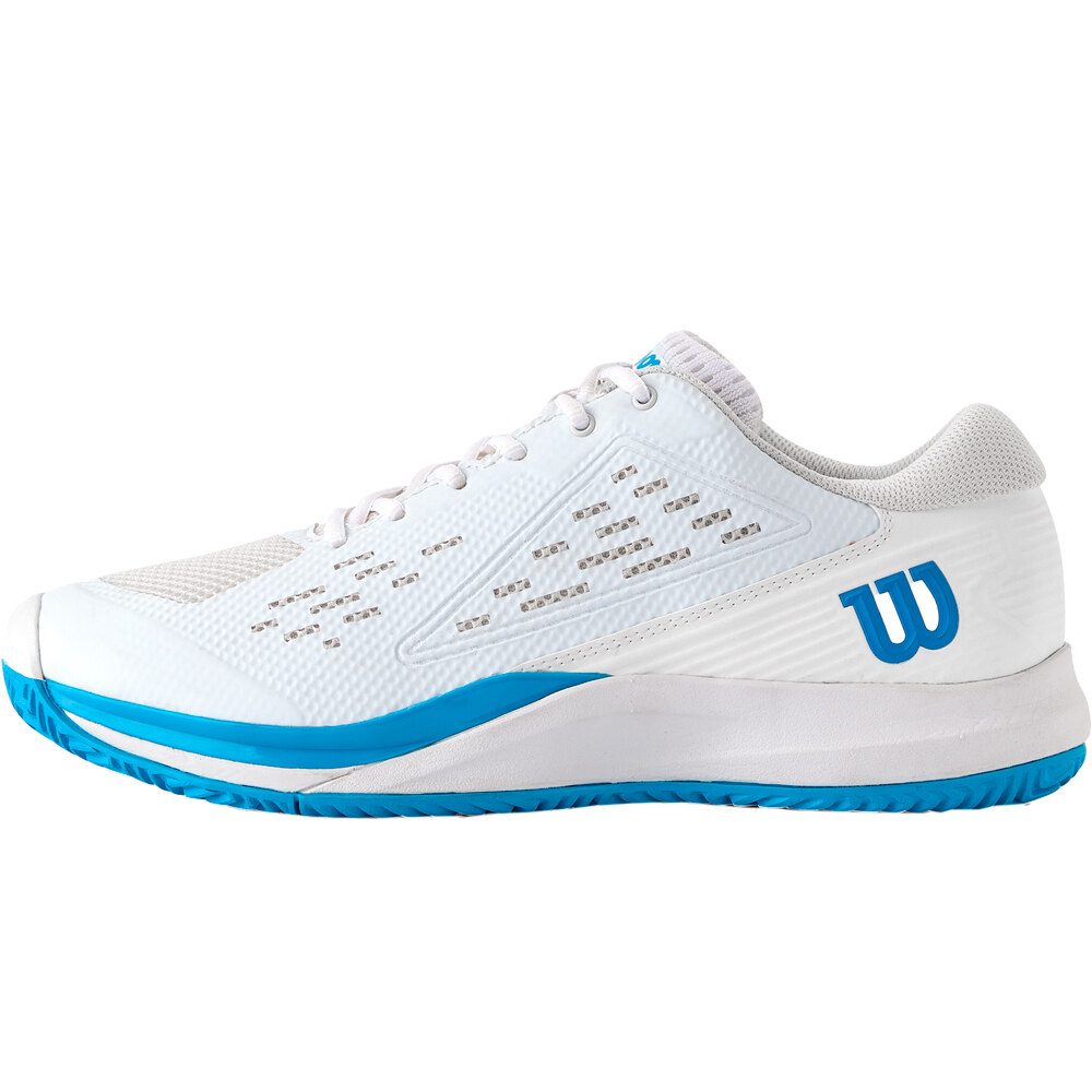 Rush pro ace oz wh/wh/ato Zapatillas Tenis Hombre (41 1/3)