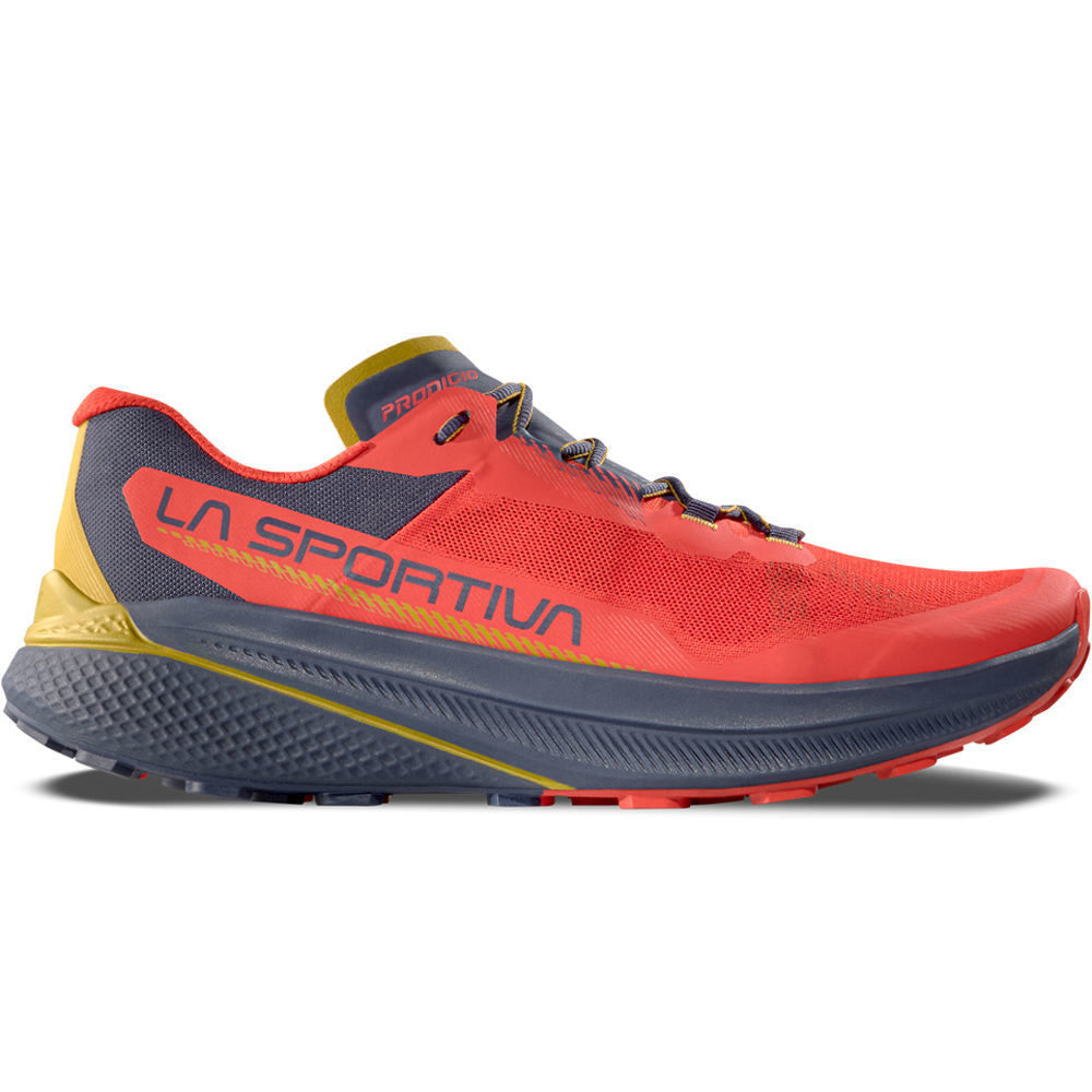 Prodigio zapatillas trail hombre Rojo (42)