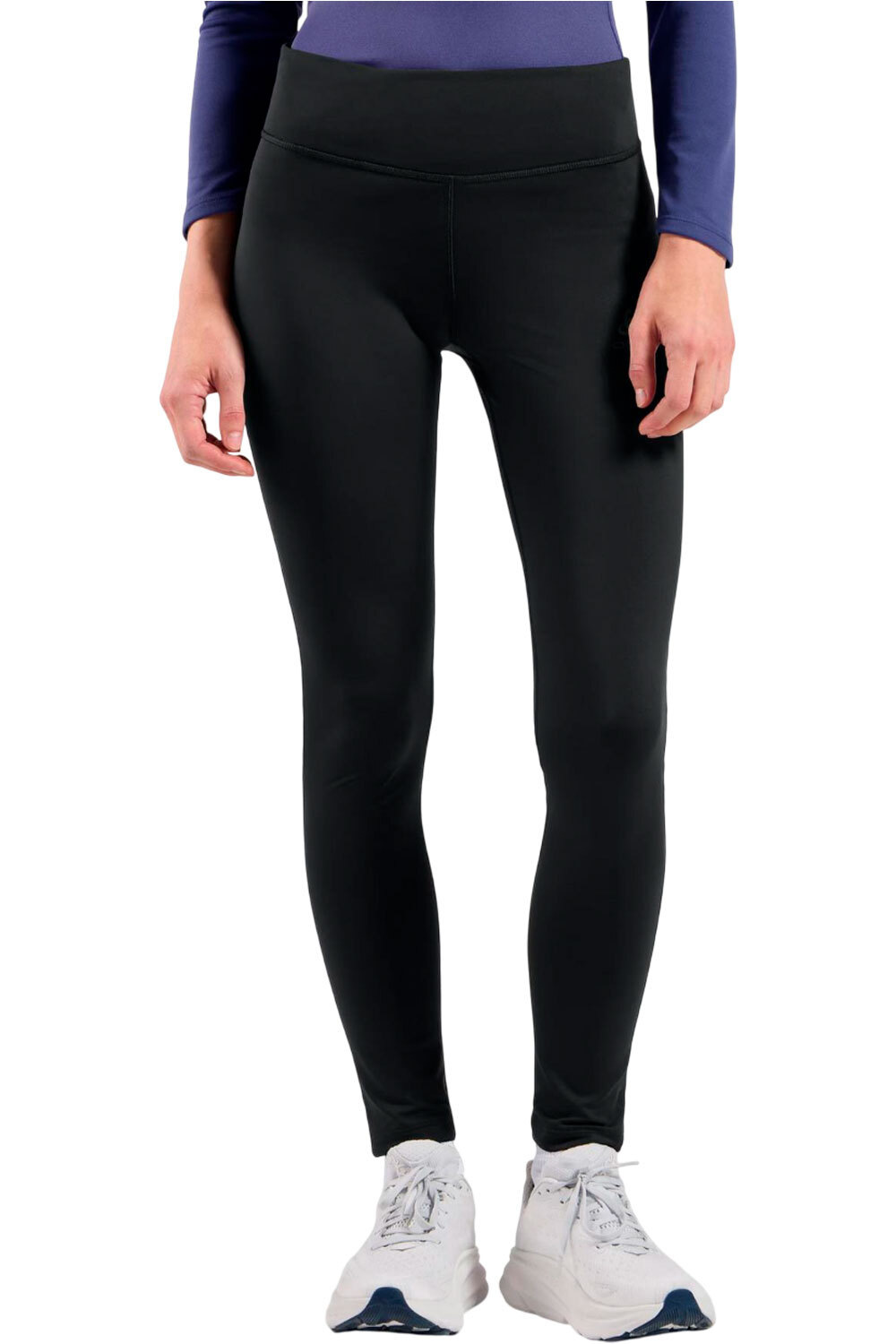 Essential warm camiseta térmica manga larga mujer Negro (S)
