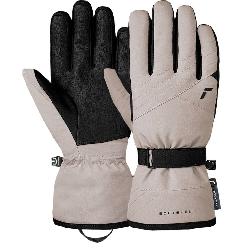 Reusch alena r-tex xt dove/black guantes esquí mujer