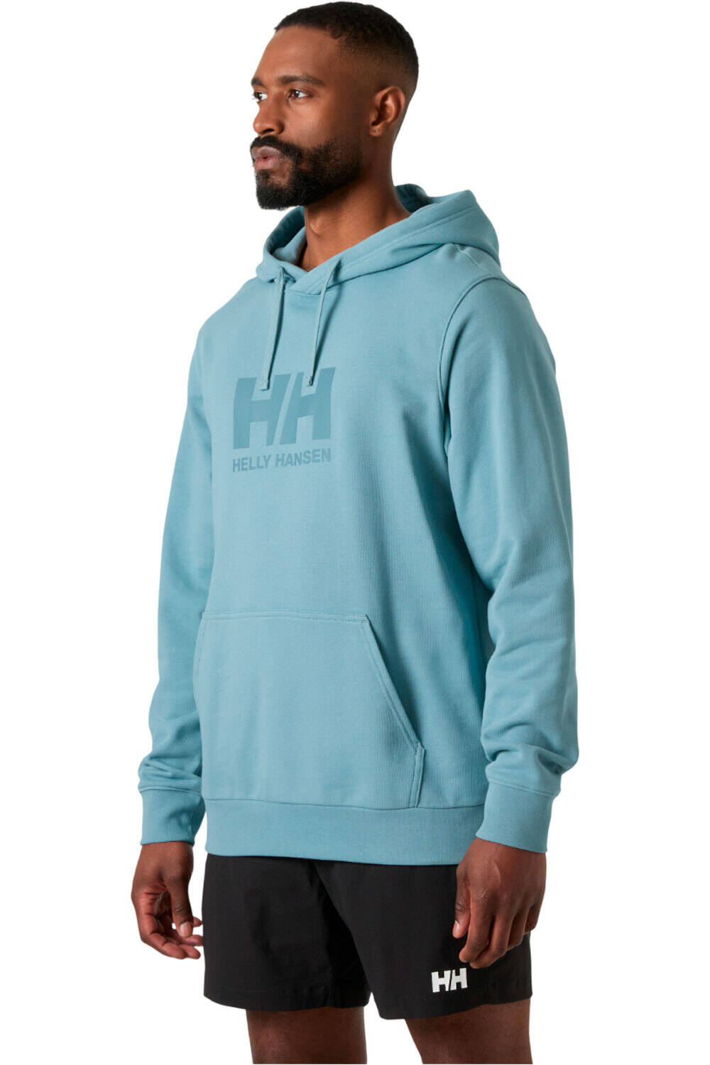Logo sudadera hombre Azul (S)