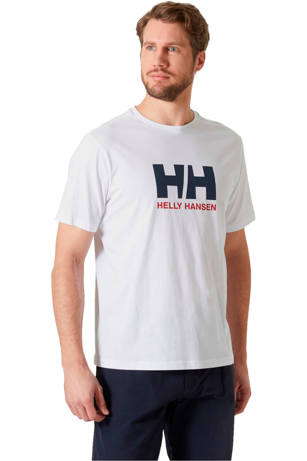 Hh logo camiseta manga corta hombre Blanco (XL)