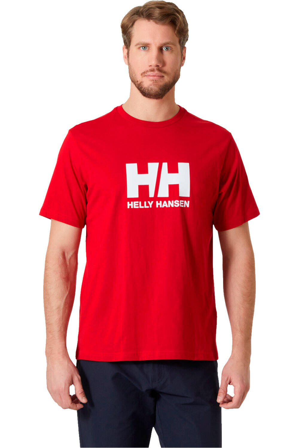 Logo 30 camiseta manga corta hombre Rojo (L)