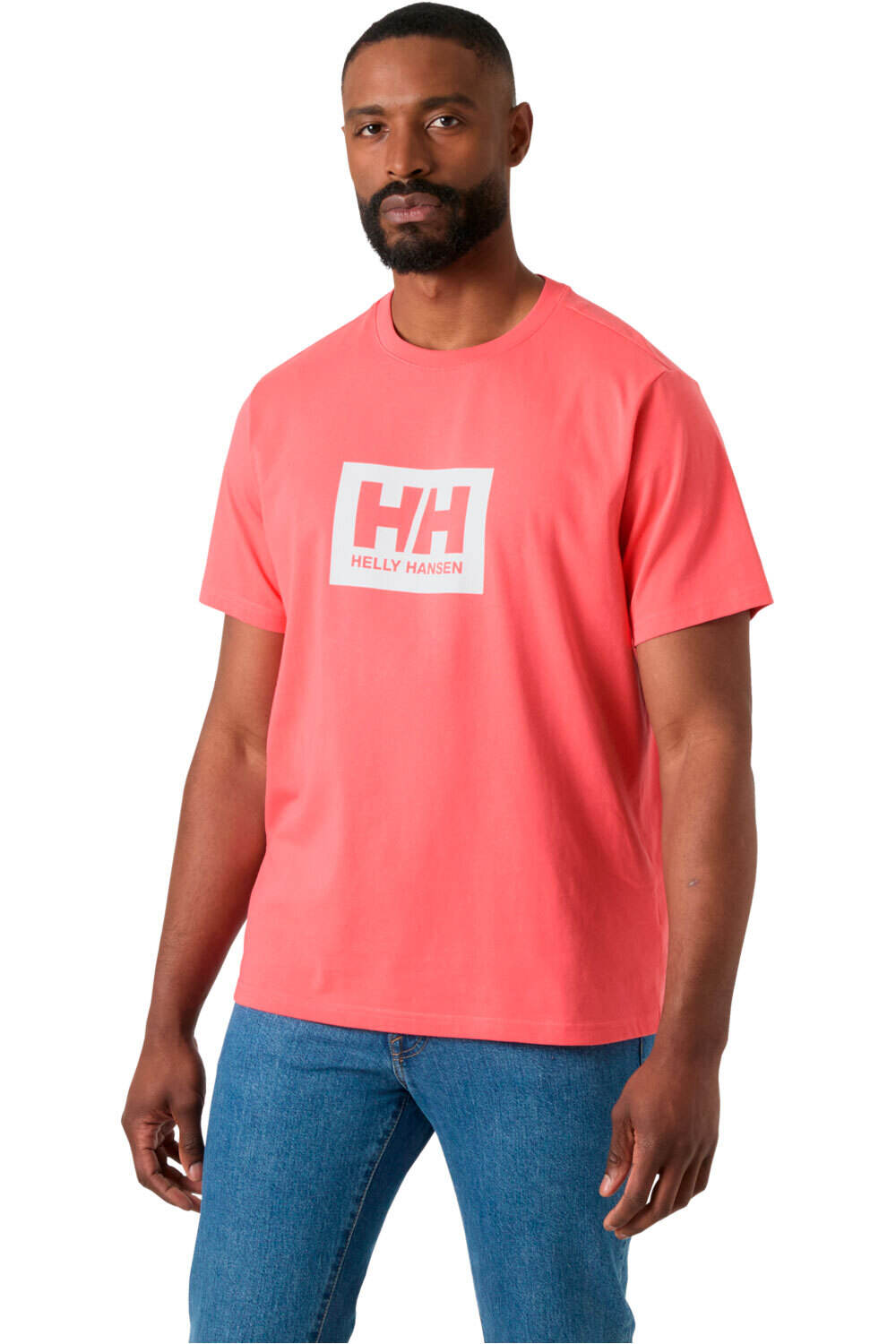 Box t 20 camiseta manga corta hombre Rojo (XL)