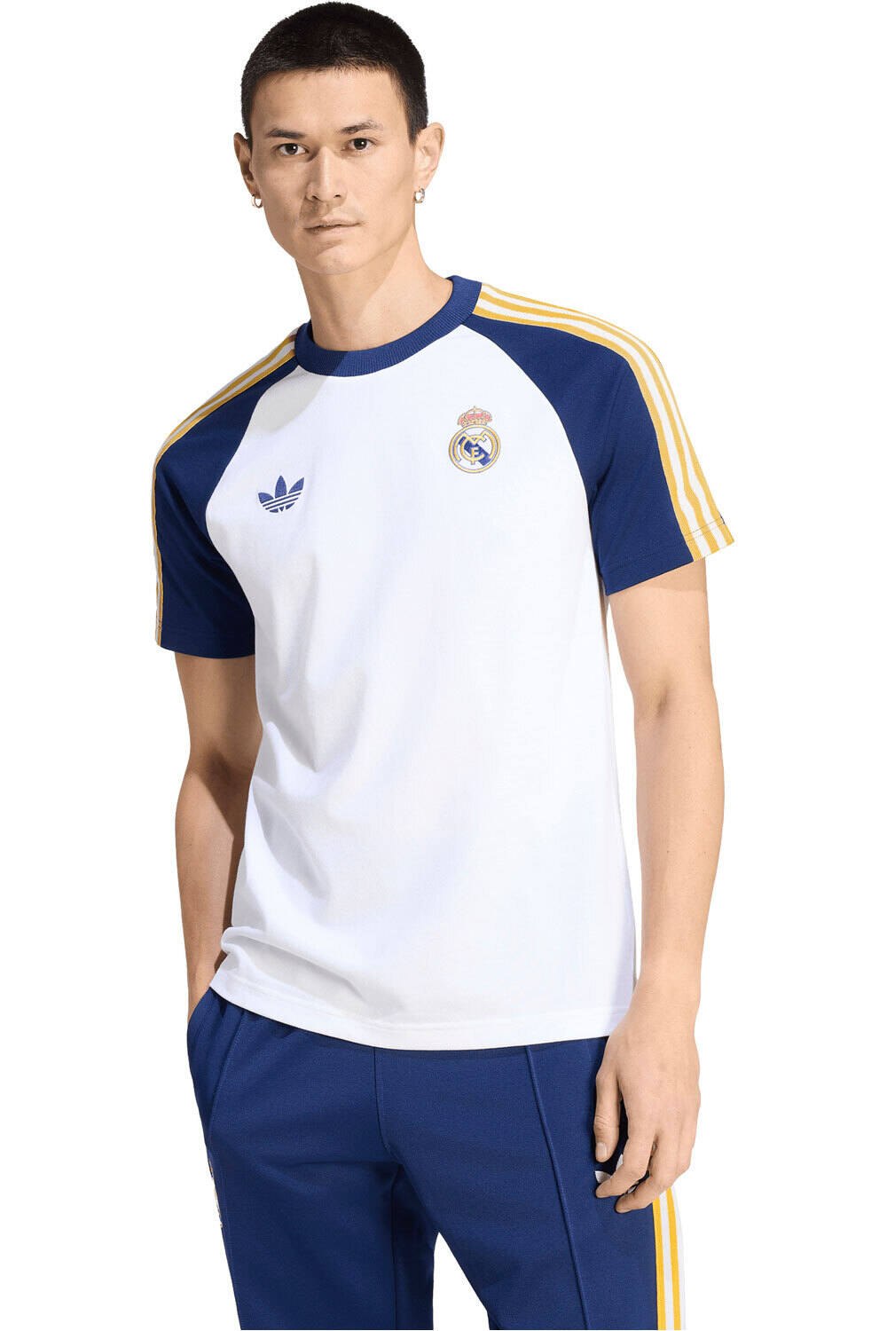 Real madrid camiseta manga corta hombre Blanco (XXL)