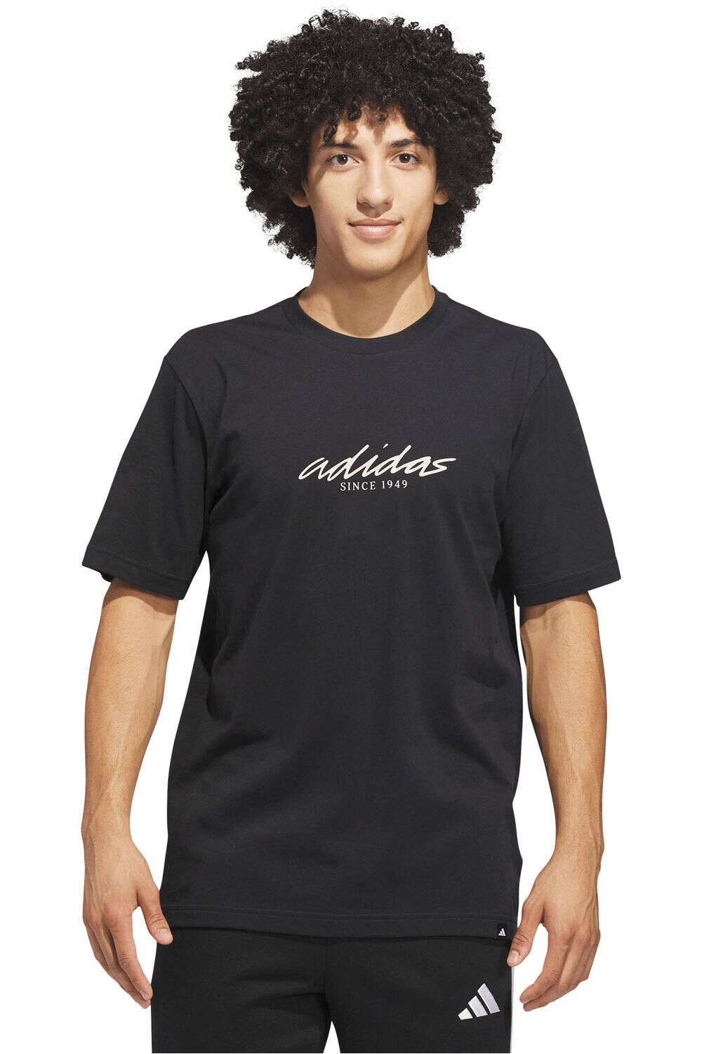 Color conect camiseta manga corta hombre Negro (XL)