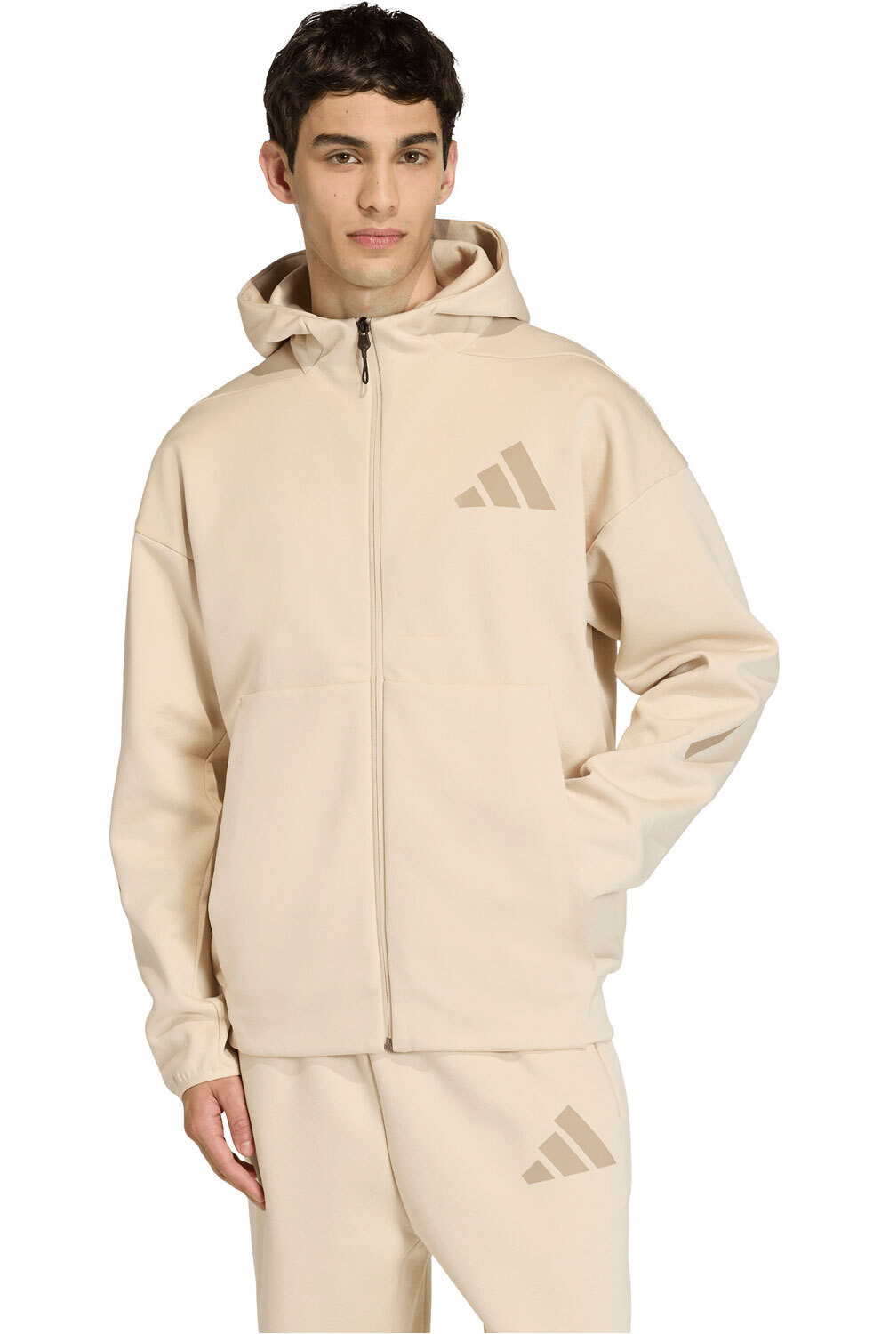 Zne sudadera hombre Beige (M)