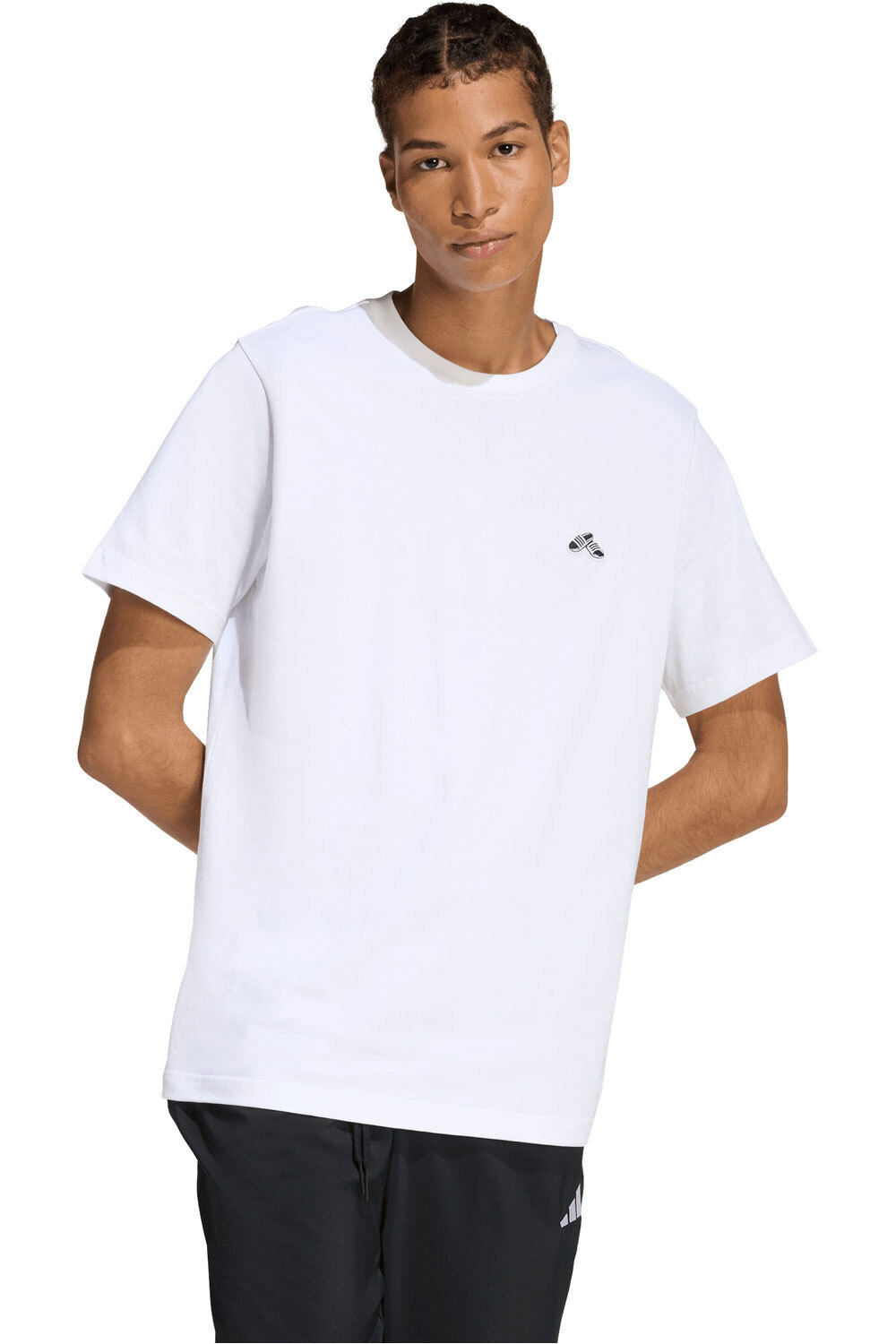 Summer slide trim camiseta manga corta hombre Blanco (XXXL)