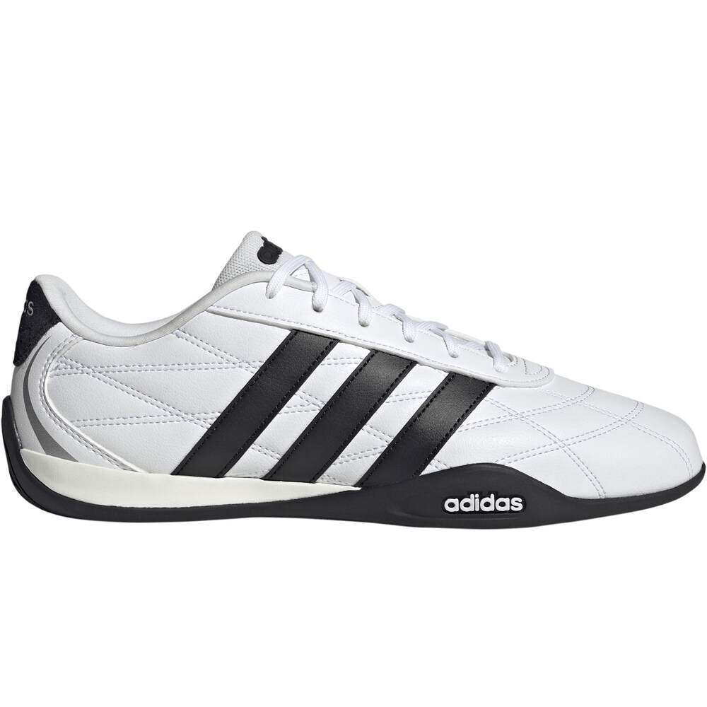 Adipista zapatilla moda hombre Blanco (41 1/3)