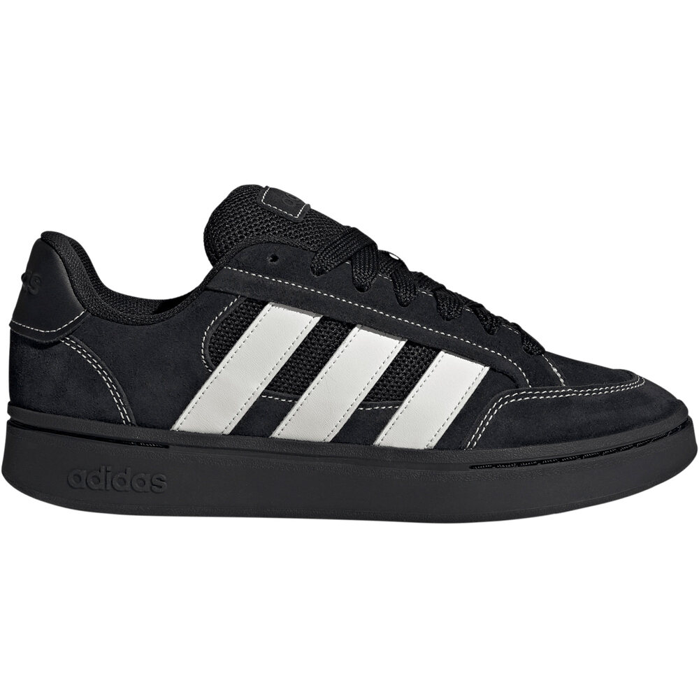 Grand court alpha sk8 zapatilla moda hombre Negro (48)