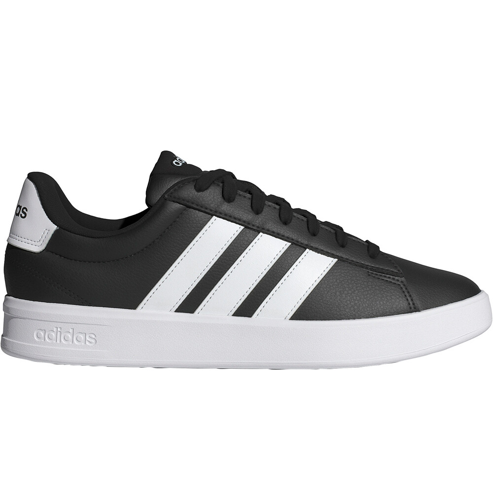 Grand court 30 zapatilla moda hombre Negro (37 1/3)