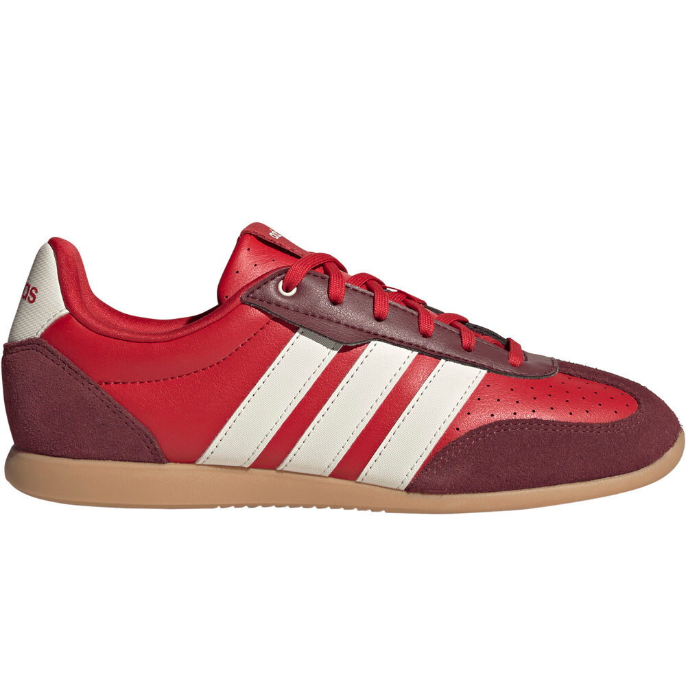 Barreda lo zapatilla moda mujer Rojo (38)