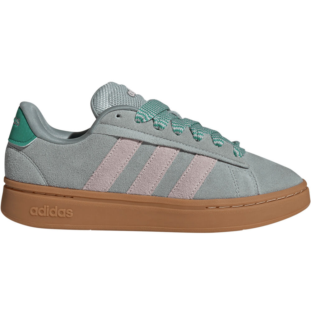 Grand court alpha 00s zapatilla moda mujer Verde (41 1/3)