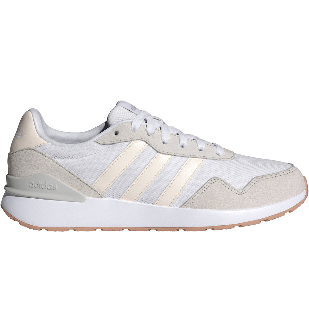 Run 60s 40 zapatilla moda mujer Blanco (38)