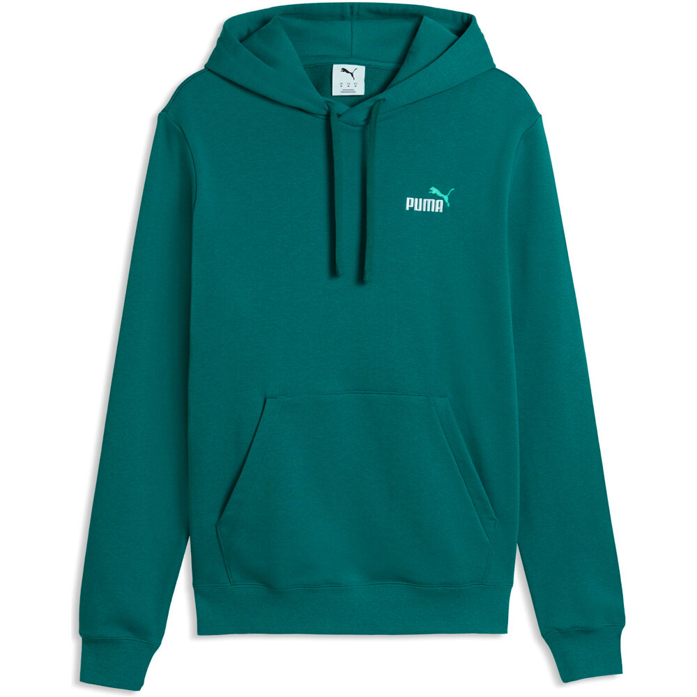 Essentials 2 color sudadera hombre Verde (S)