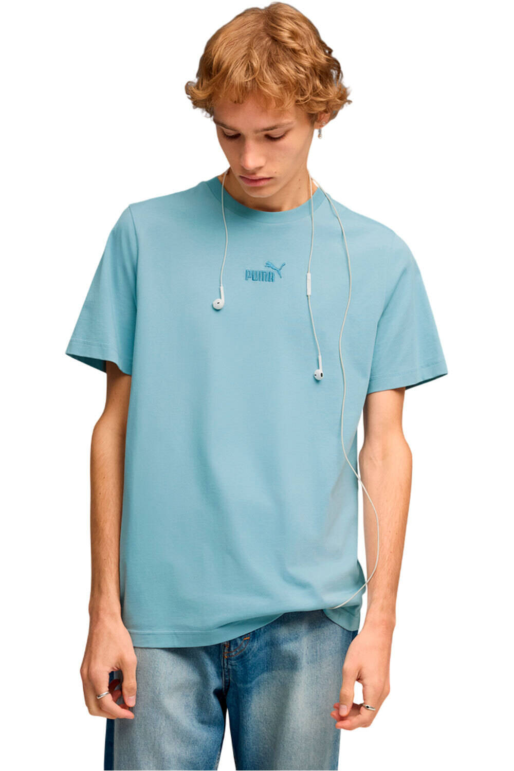 Essential small no 1 logo camiseta manga corta hombre (XXL)