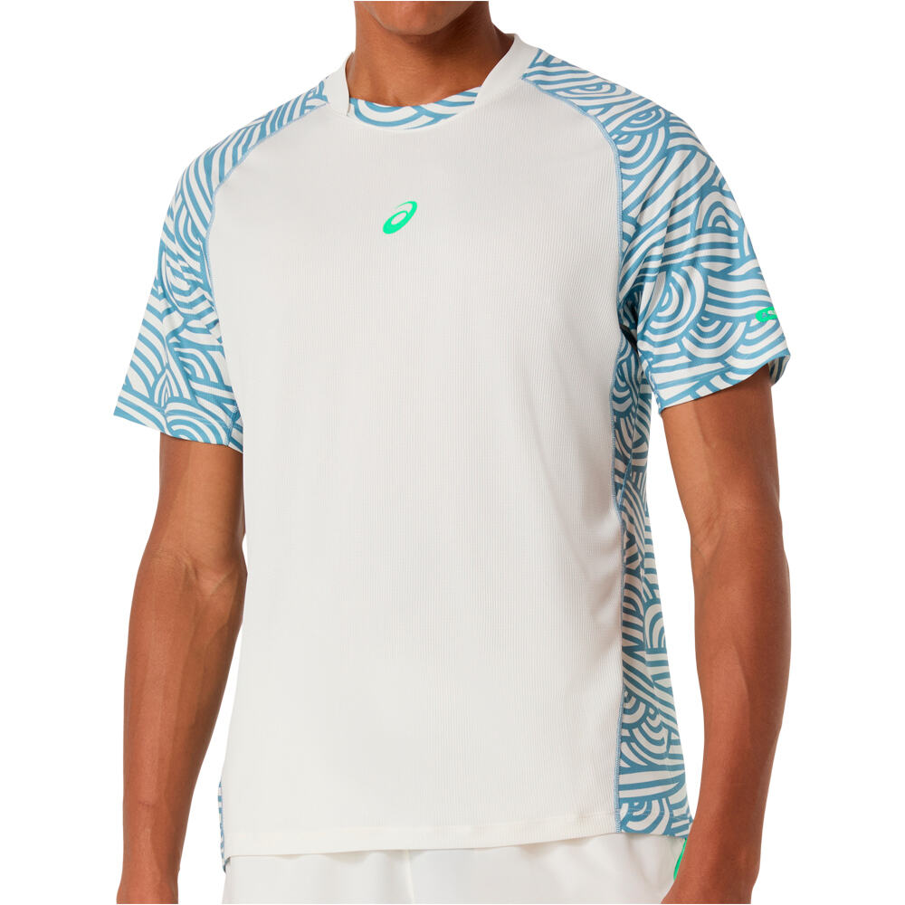 Asics padel court camiseta tenis manga corta hombre