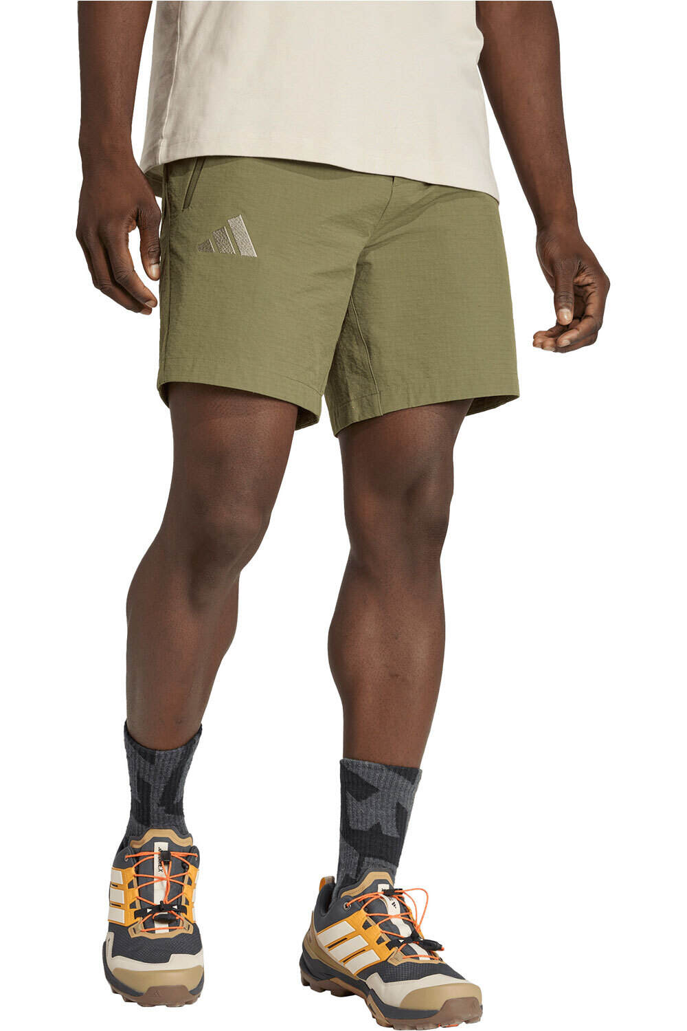 Xpr md short pantalón corto montaña hombre Verde (L)