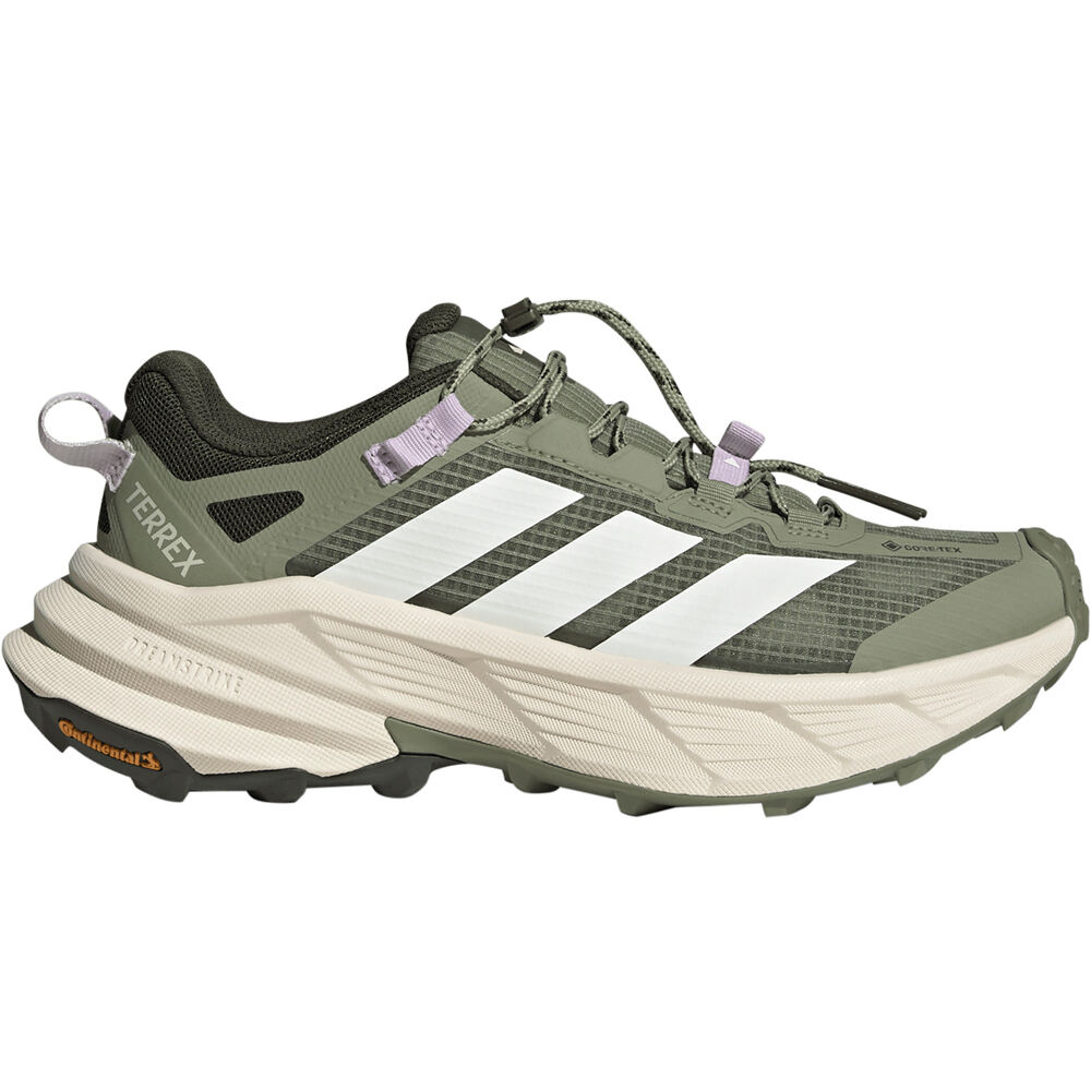 Terrex freehiker sl gore-tex zapatilla trekking mujer Verde (40)