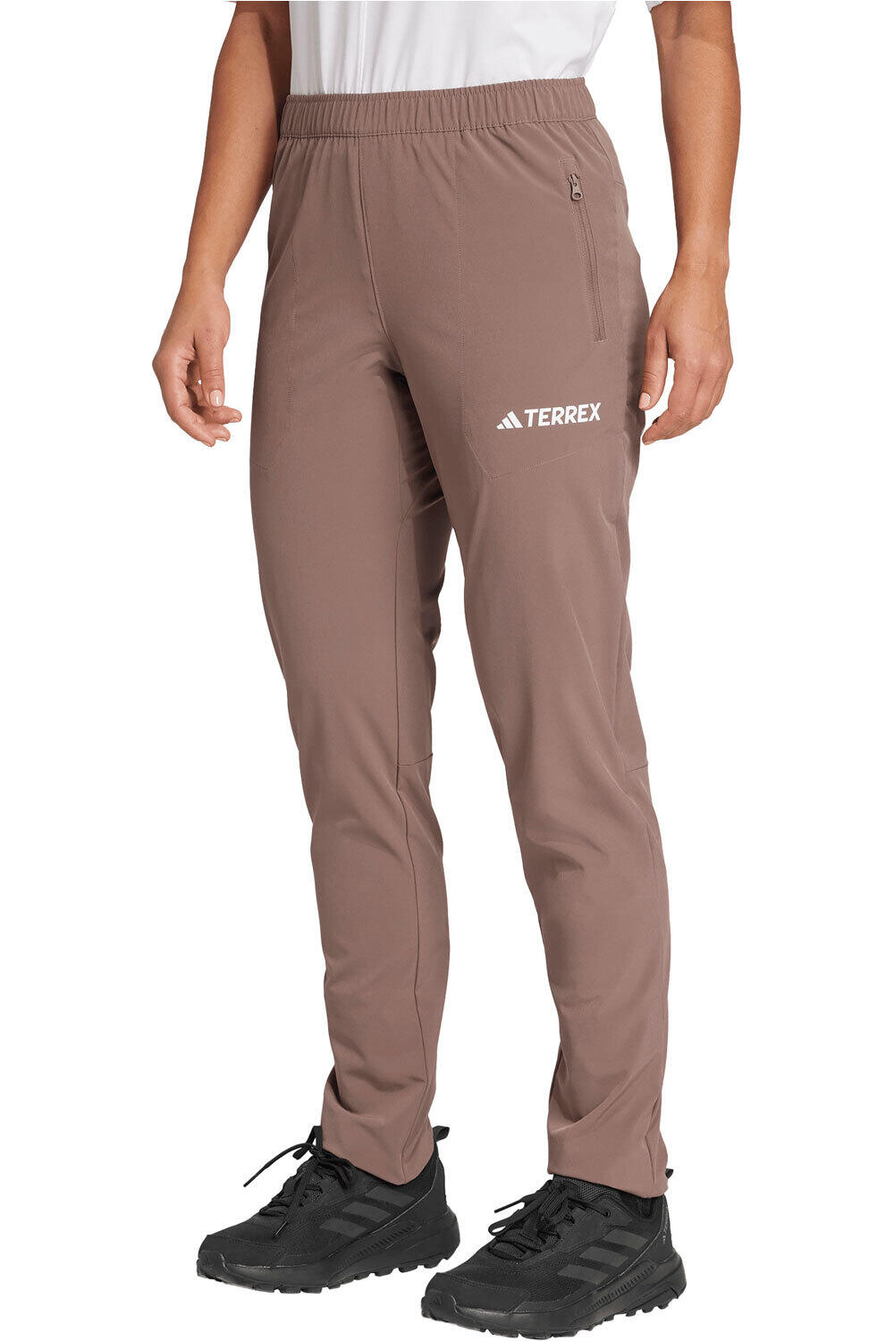 Terrex multi essentials pantalón montaña mujer Marron (L)