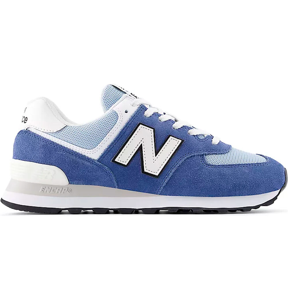 Zapatilla moda hombre Azul (37)