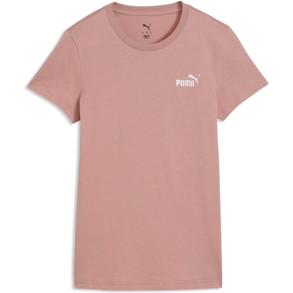 Essentials no1 logo camiseta manga corta mujer Rosa (M)