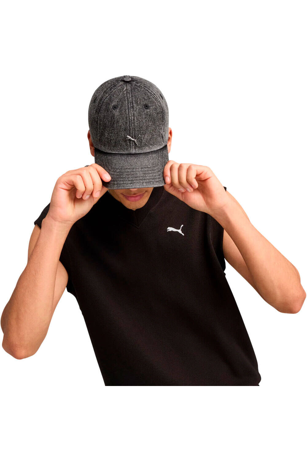 Puma wardrobe essentials metal dad visera lona