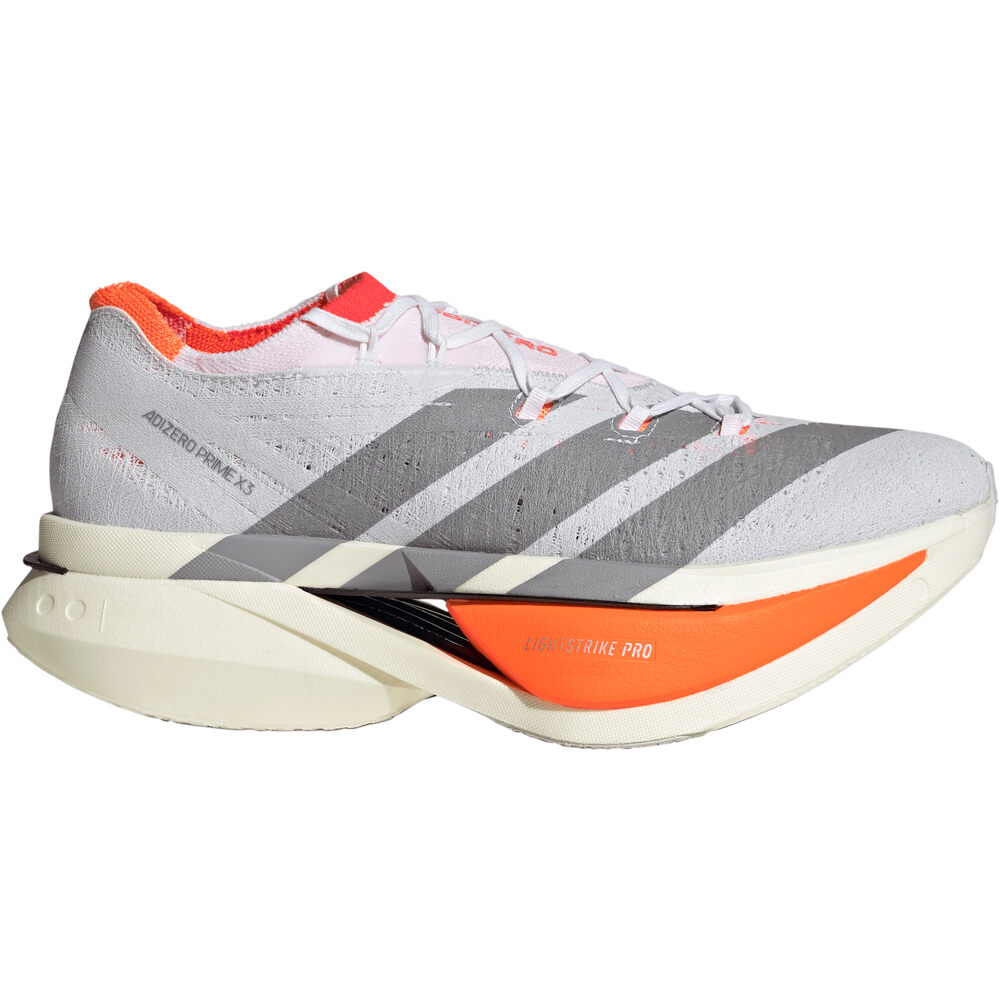 Adizero prime x3 strung zapatilla running hombre Blanco (41 1/3)