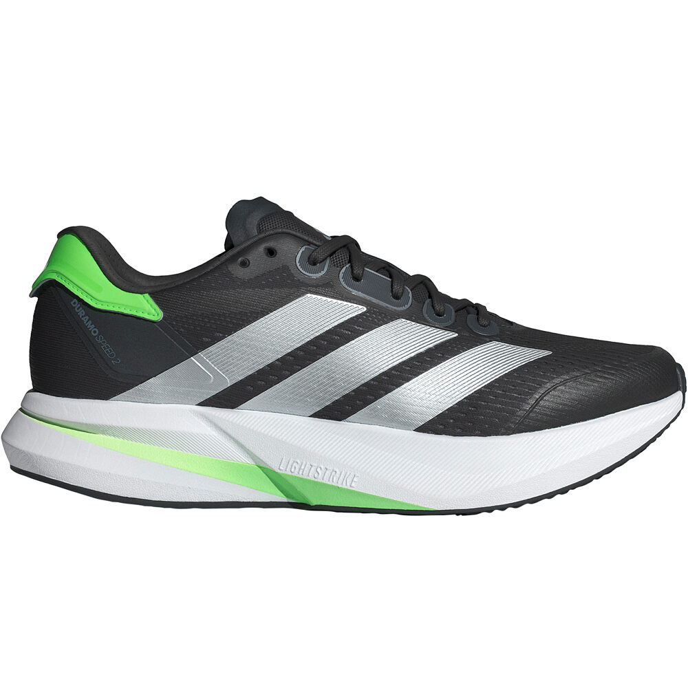Duramo speed 2 zapatilla running hombre Negro (46 2/3)