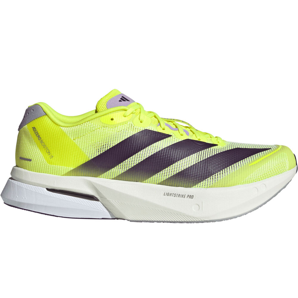 Adizero boston 13 zapatilla running hombre Amarillo (42 2/3)