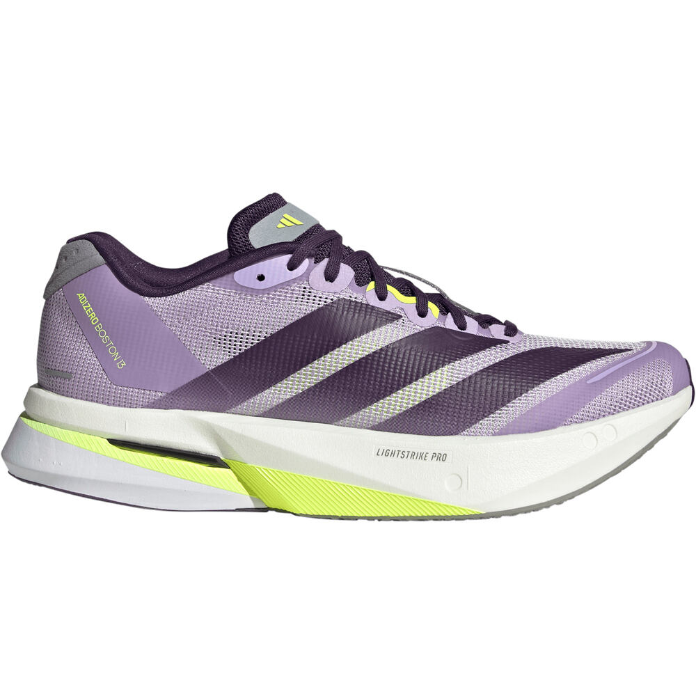 Adizero boston 13 zapatilla running mujer Morado (42 2/3)